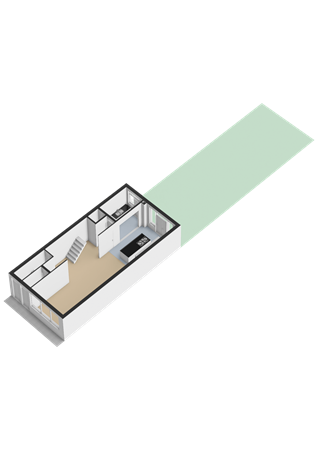 Floorplan - Mathenesserweg 93A, 3027 HK Rotterdam